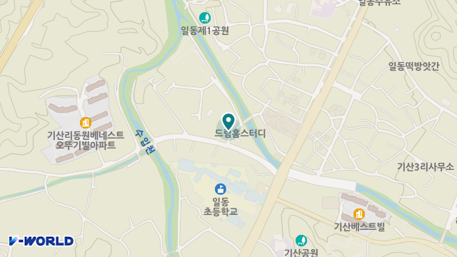 정다운재가노인복지센터 위치 지도