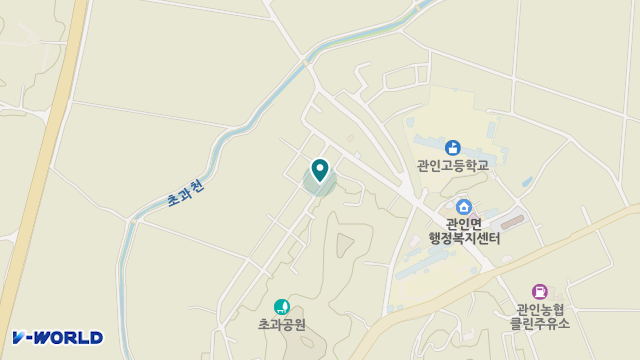 관인한마음재가복지센터 위치 지도