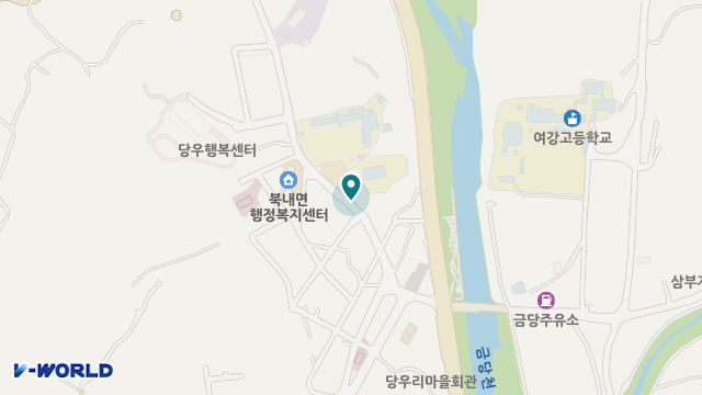 스마일시니어 북내재가복지센터 위치 지도
