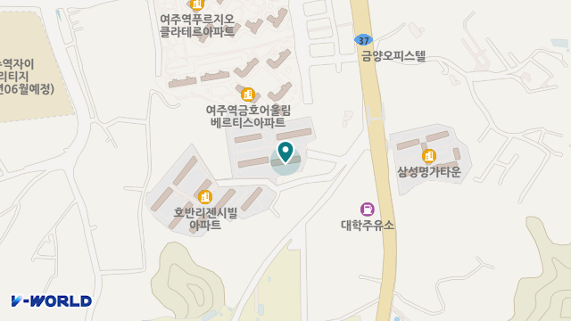 여주사랑재가복지센터 위치 지도