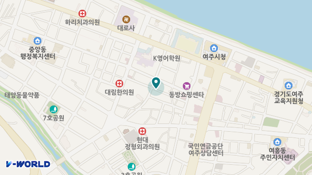 여주간호방문케어 위치 지도