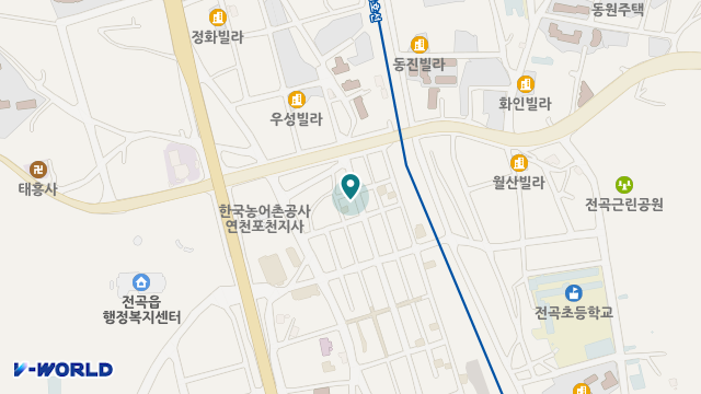 동행재가복지센터 위치 지도