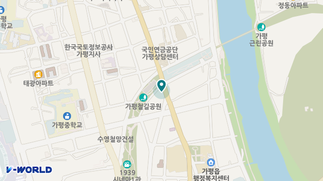 가평의료기복지용구 위치 지도