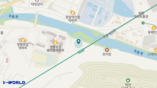 늘푸른주야간재가복지센터 위치 지도