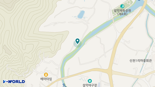 청평설악주야간재가복지센터 위치 지도