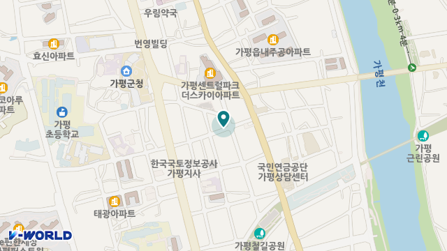 가평사랑재가방문요양센터 위치 지도