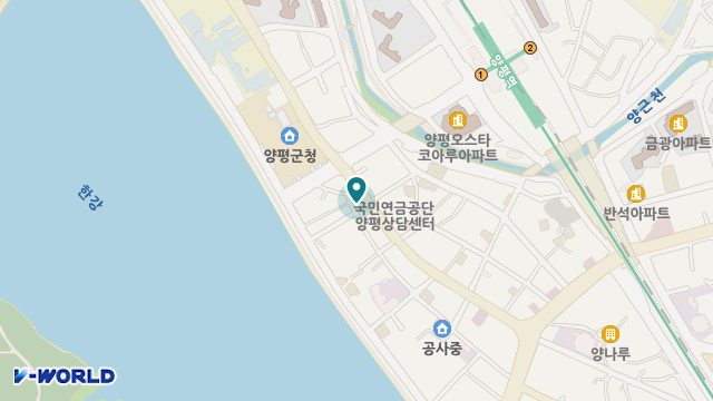 양평누리방문요양센터 위치 지도
