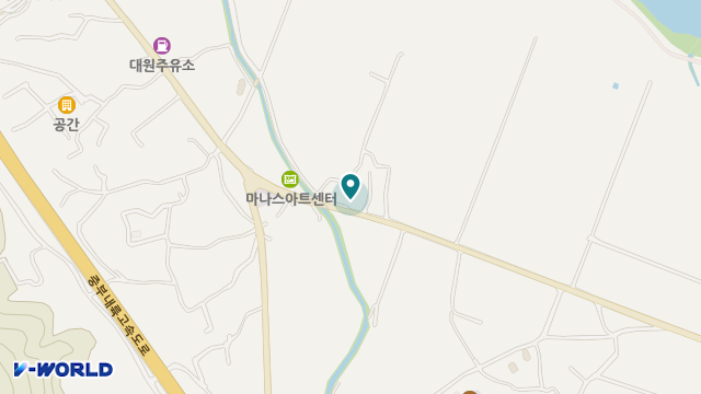 민들레복지센터 위치 지도
