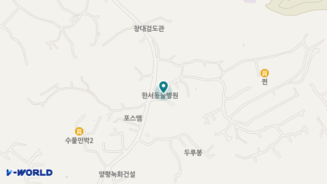 양평사랑데이케어센터 위치 지도