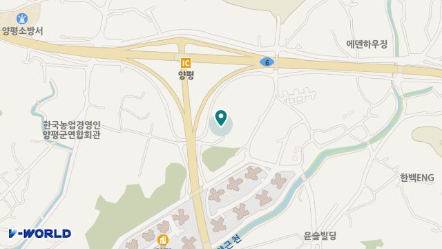 양평 다원 주야간보호센터 위치 지도