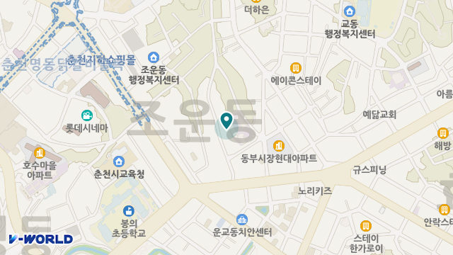 운교노인복지센터 위치 지도