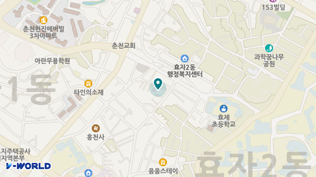 효다모아재가복지센터 위치 지도