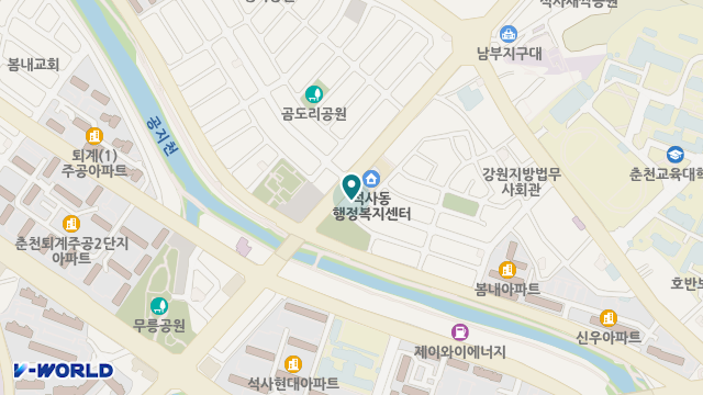다사랑노인복지센터 위치 지도