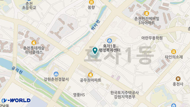 장수노인복지센터 위치 지도