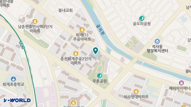 바른재가노인복지센터 위치 지도