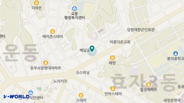 정성재가복지센터 위치 지도