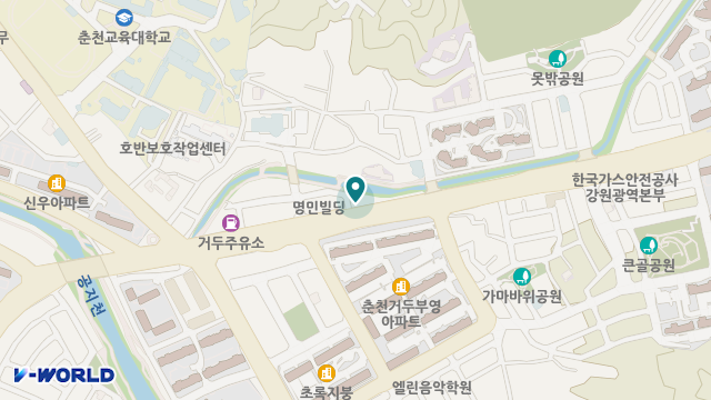 은빛나래복지센터 위치 지도