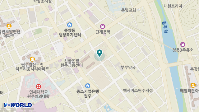 강원방문요양센터 위치 지도
