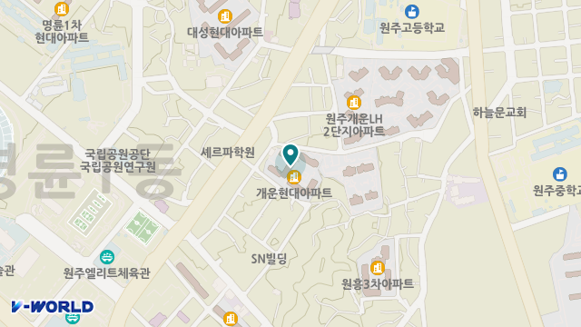 엄지재가방문요양센터 위치 지도