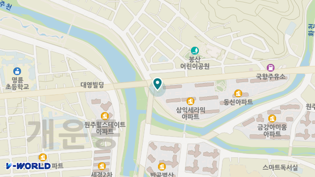 효정재가복지센터 위치 지도