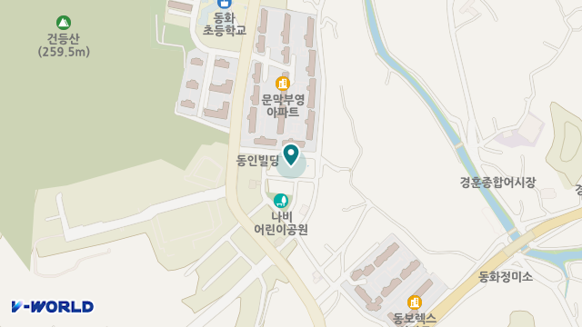 기쁨실버데이케어센터 위치 지도