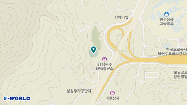 누가119의료기 위치 지도