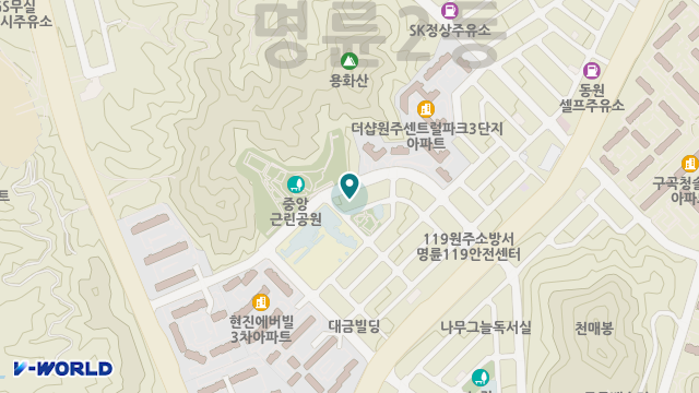 굿모닝재가방문요양센터/온맘터치 원주중앙점 위치 지도