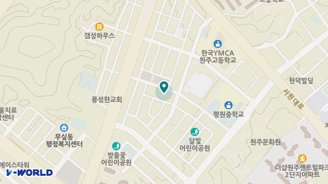 정수재가복지센터 위치 지도