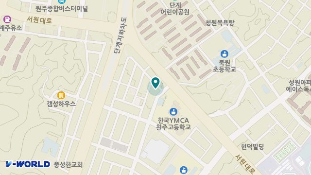 해솔노인복지센터 위치 지도