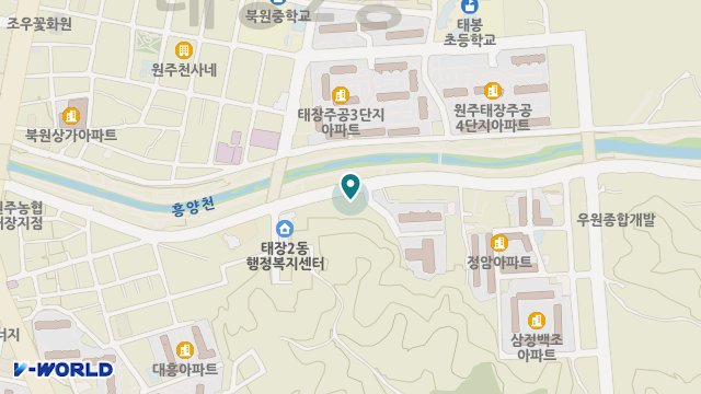 백로재가노인복지센타 위치 지도
