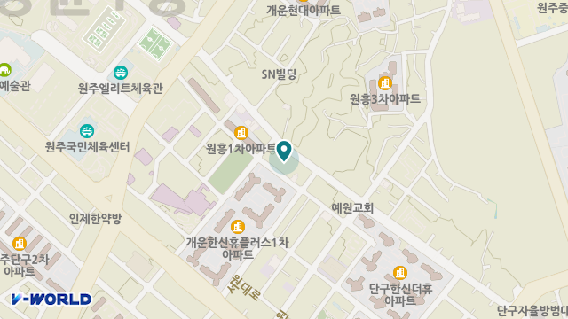 사랑간호데이케어센터 위치 지도