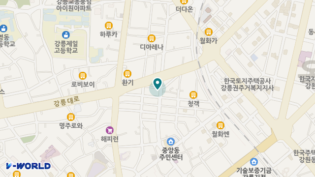 에쉐르재가복지센터 위치 지도