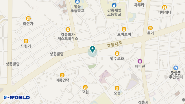 하주재가노인복지센터 위치 지도