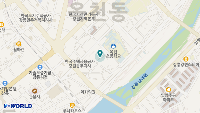 허브재가복지센터 위치 지도