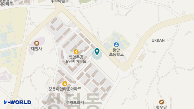 우리누리노인복지센터 위치 지도