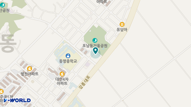 정한방문요양센터 위치 지도