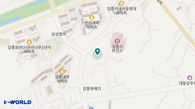 세바노인복지센터 위치 지도