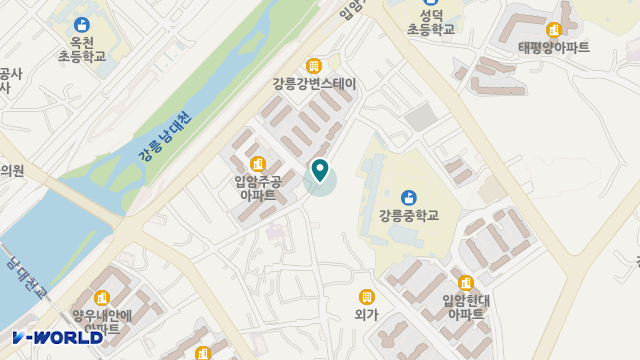 희망재가요양센터 위치 지도