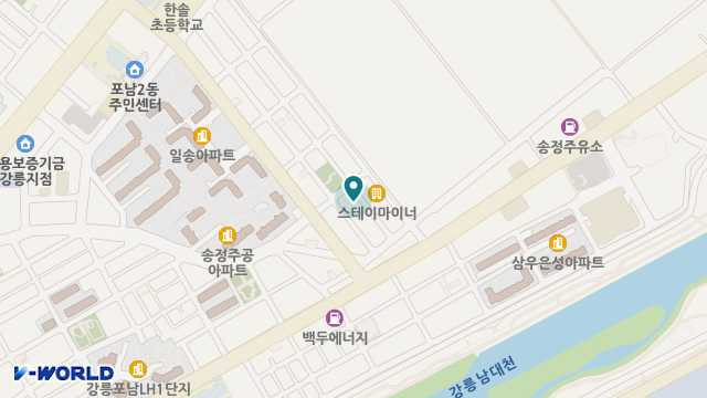 나눔재가장기요양기관 위치 지도