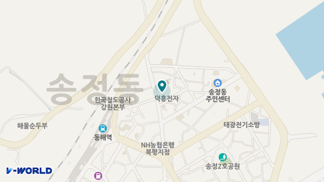 해오름종합복지센터 위치 지도