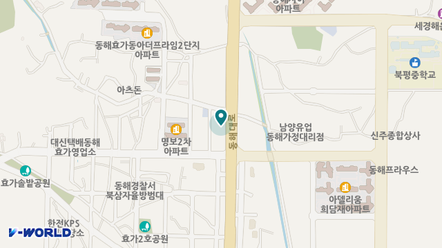 나눔재가복지센터 위치 지도