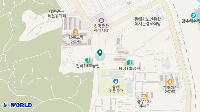 참사랑노인복지원 위치 지도