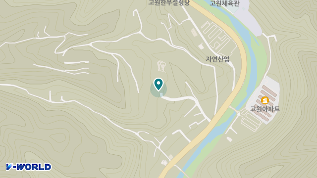 태백시실버주야간보호센터 위치 지도