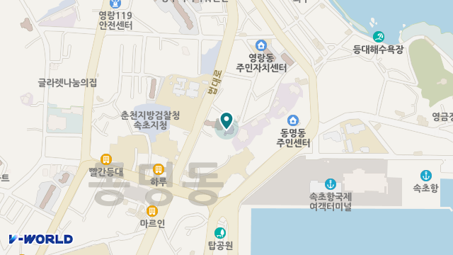 늘푸른요양원 위치 지도