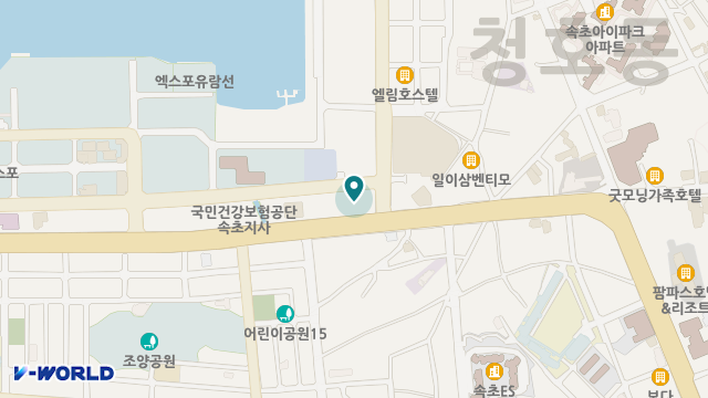 실버랜드 재가노인복지센터 위치 지도