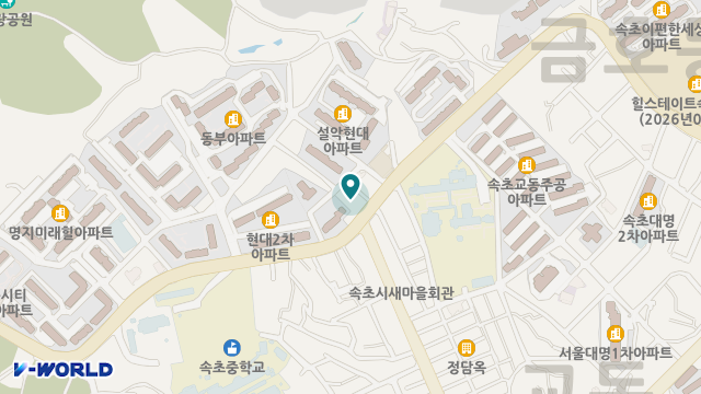 부모사랑복지센터 위치 지도