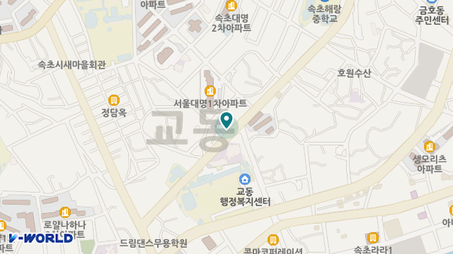 가희재가노인복지센터 위치 지도