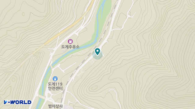 도계재가노인복지센터 위치 지도