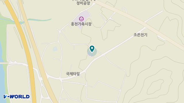 중앙소규모요양시설(나형) 위치 지도