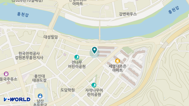 사랑모아재가센터 위치 지도